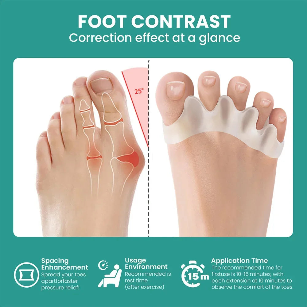Silicone Toe Separator